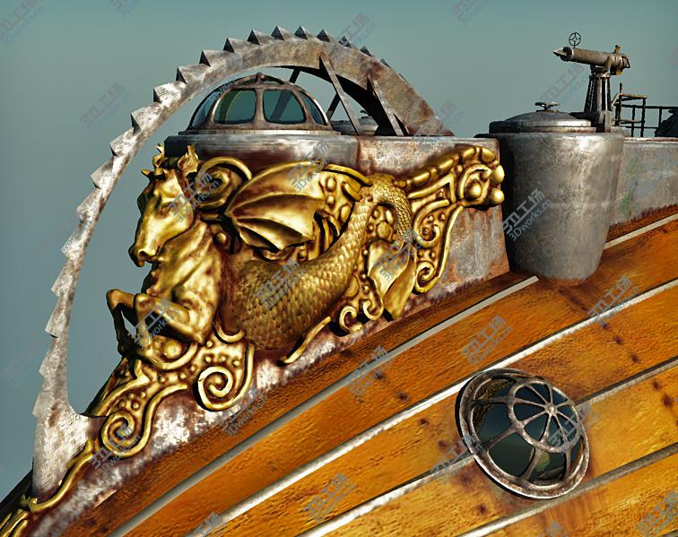 images/goods_img/2021040163/Argo Hippocamp Steampunk Submarine/4.jpg